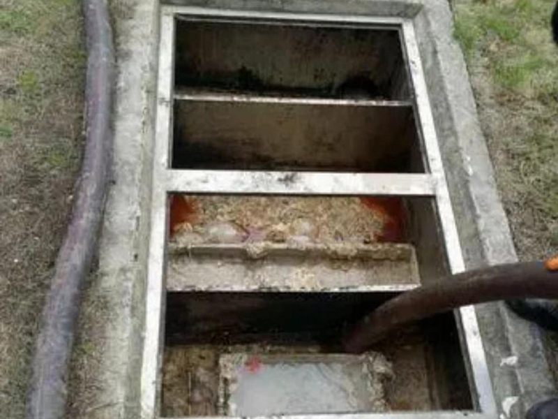 界首隔油池清理
